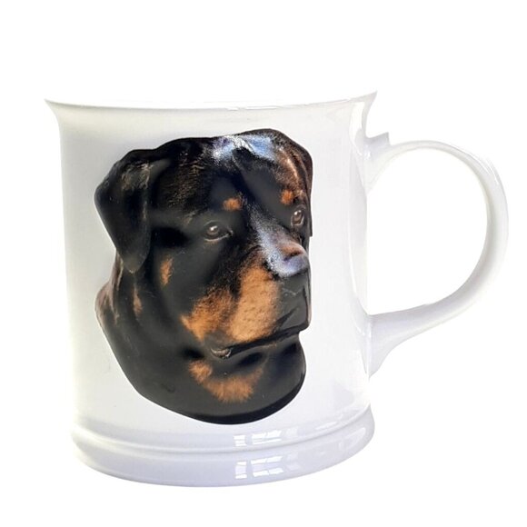 Rottweiler Dog Mug By Xpres Best Friend Originals Ceramic Dimensional Head - Picture 1 of 5